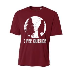 I Pee Outside Inappropriate Performance Sprint T-Shirt