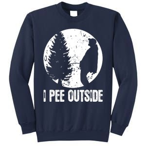 I Pee Outside Inappropriate Sweatshirt