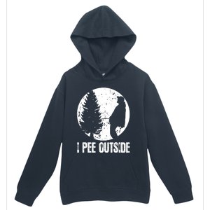 I Pee Outside Inappropriate Urban Pullover Hoodie