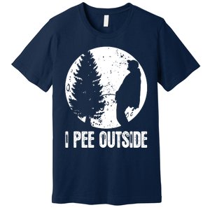 I Pee Outside Inappropriate Premium T-Shirt