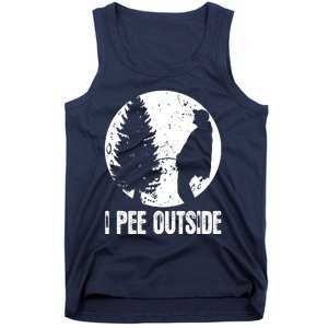 I Pee Outside Inappropriate Tank Top