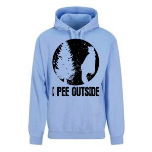 I Pee Outside Inappropriate Unisex Surf Hoodie