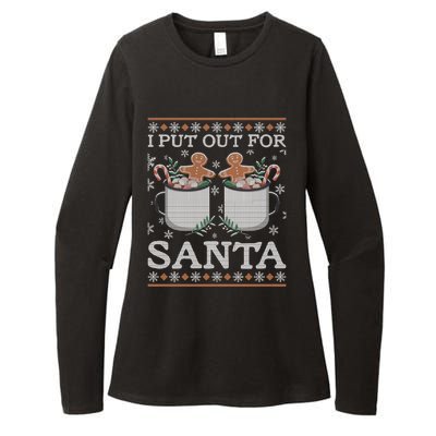 I Put Out For Santa Great Gift Womens CVC Long Sleeve Shirt