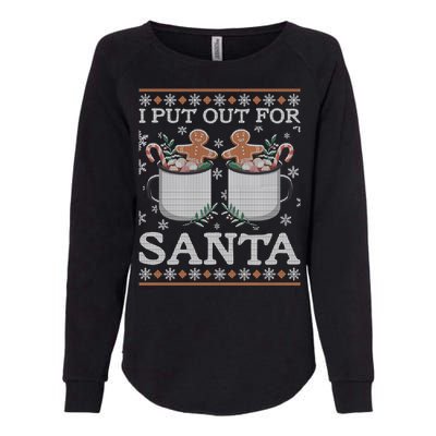 I Put Out For Santa Great Gift Womens California Wash Sweatshirt