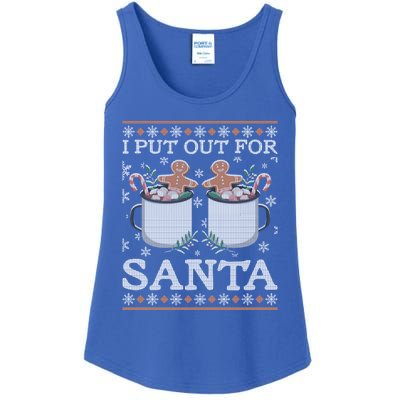 I Put Out For Santa Great Gift Ladies Essential Tank