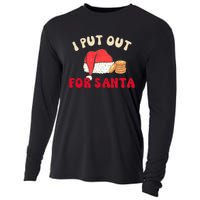 I Put Out For Santa Christmas Couple Cooling Performance Long Sleeve Crew