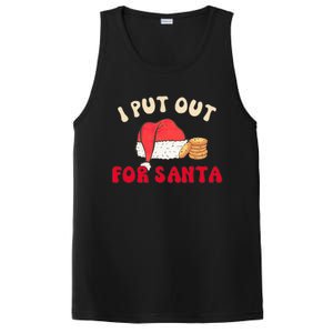 I Put Out For Santa Christmas Couple PosiCharge Competitor Tank