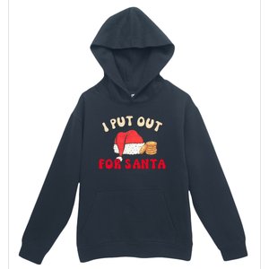 I Put Out For Santa Christmas Couple Urban Pullover Hoodie