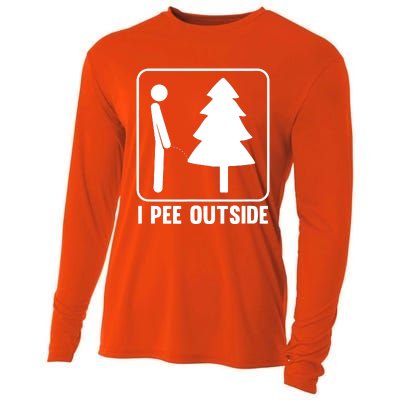 I Pee Outside Cooling Performance Long Sleeve Crew