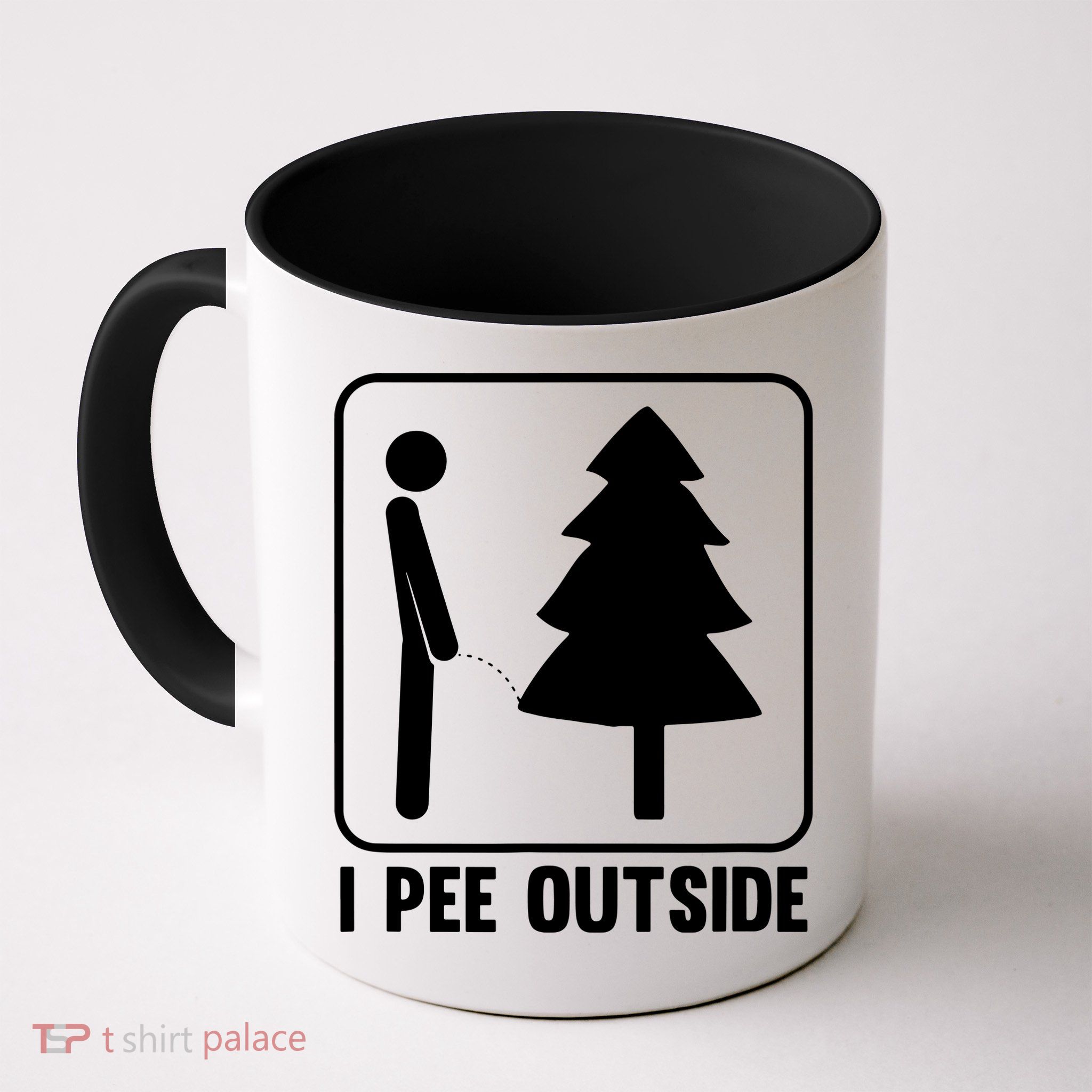 I Pee Outside Mug