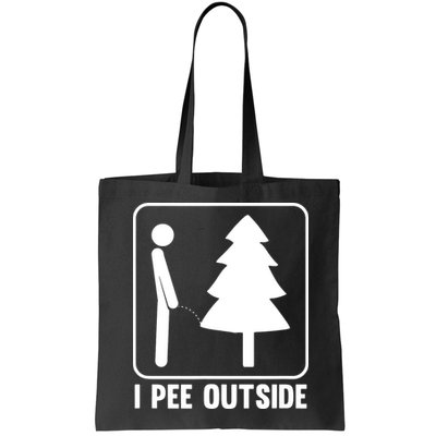 I Pee Outside Bag