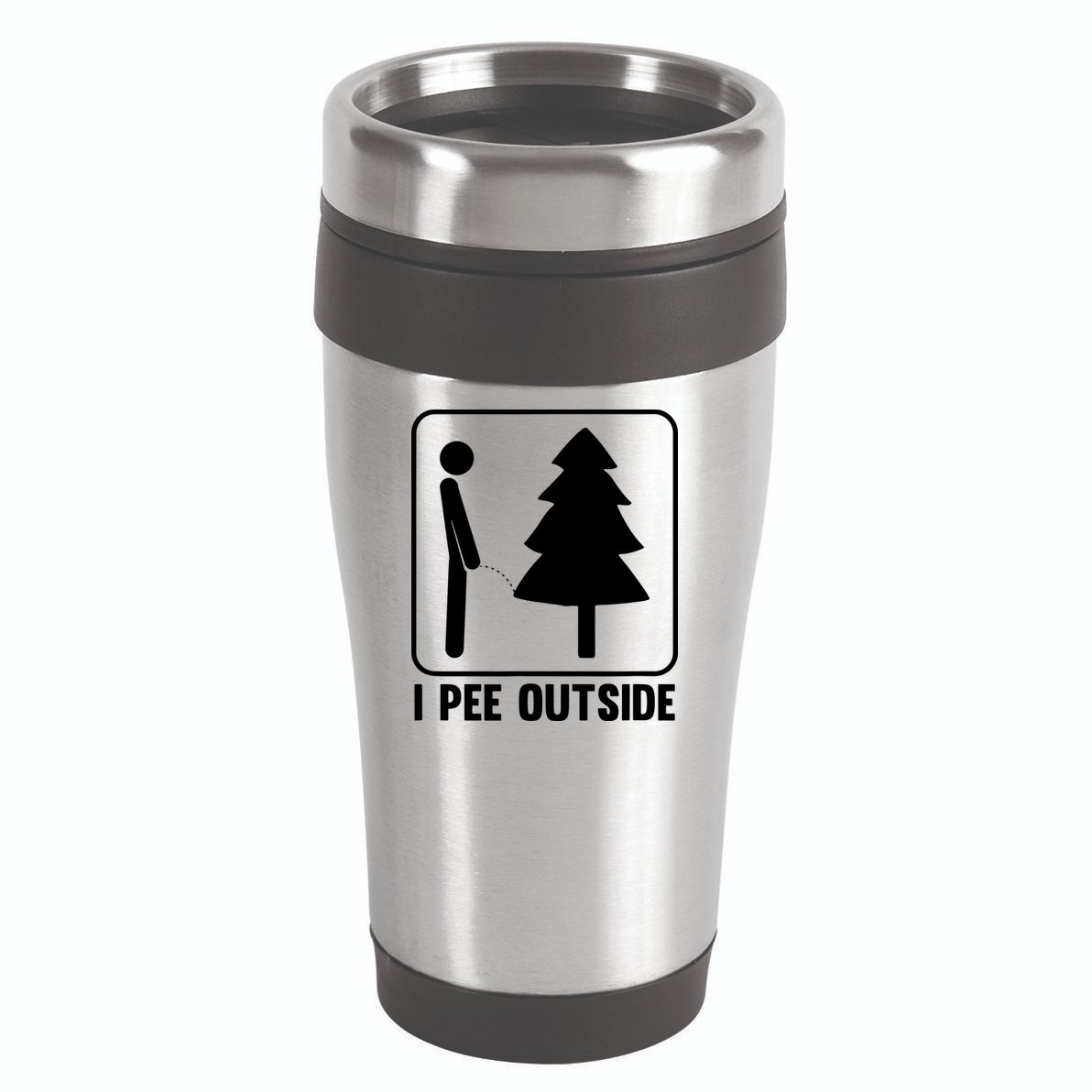 I Pee Outside 16oz Travel Tumbler