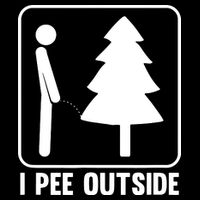 I Pee Outside Poster