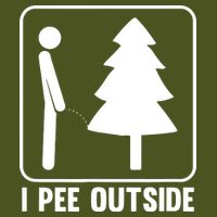 I Pee Outside Long Sleeve Shirt