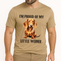 I’M Proud Of My Little Weiner Funny Wiener Dog Performance Shirt