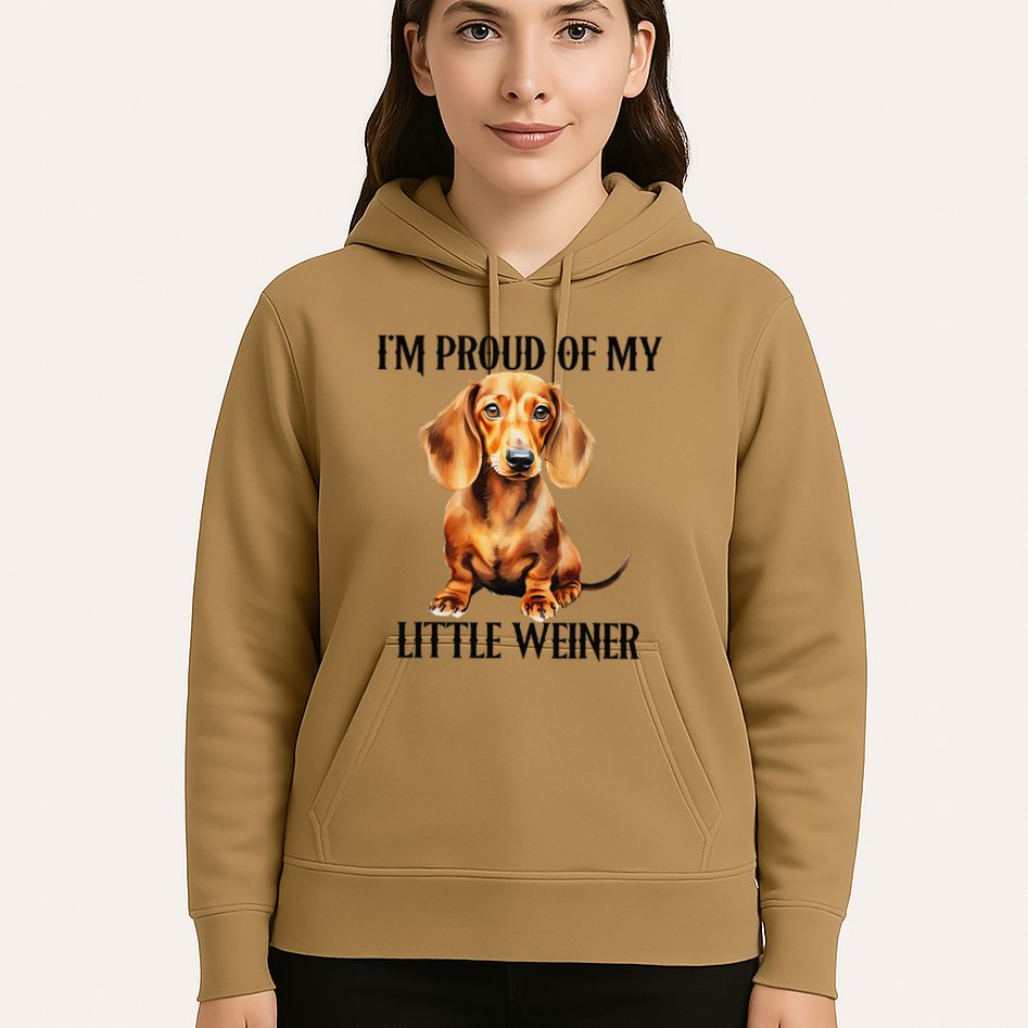 I’M Proud Of My Little Weiner Funny Wiener Dog Hoodie