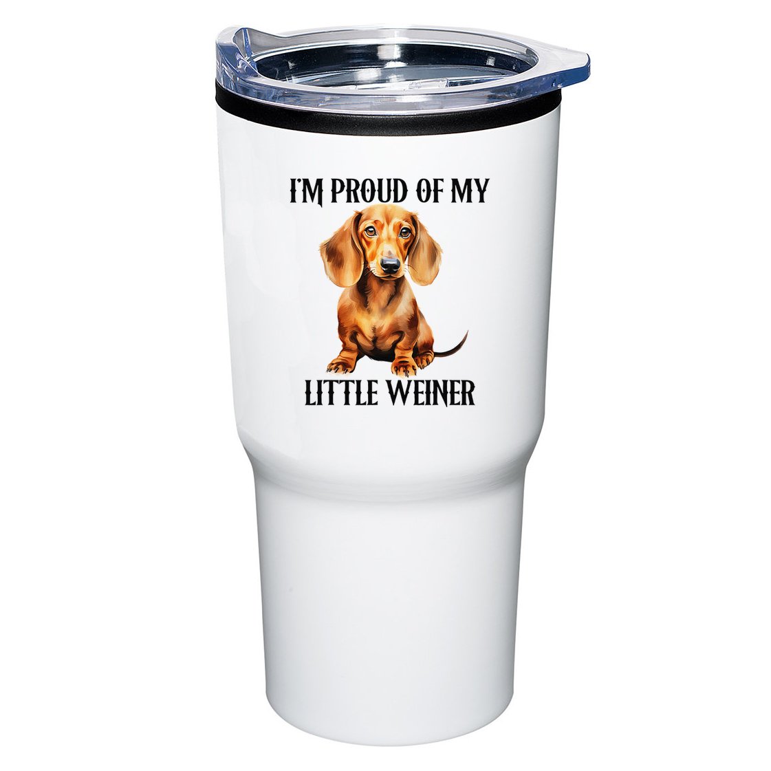 I’M Proud Of My Little Weiner Funny Wiener Dog Tumbler