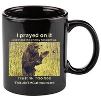 I Prayed On It And I Told The Enemy Straight Up 11oz C Handle Ceramic Mug