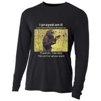 I Prayed On It And I Told The Enemy Straight Up Cooling Performance Long Sleeve Crew