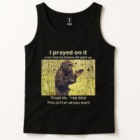 I Prayed On It And I Told The Enemy Straight Up Tank Top
