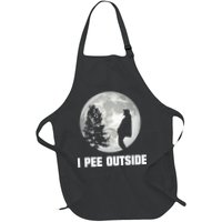 I Pee Outside I Love Peeing Outside Funny Camping Apron
