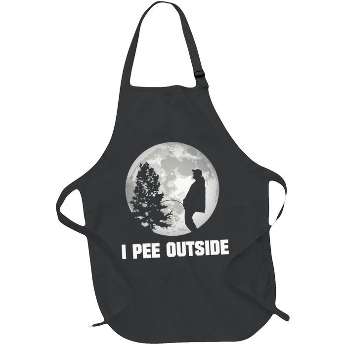 I Pee Outside I Love Peeing Outside Funny Camping Apron