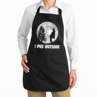 I Pee Outside I Love Peeing Outside Funny Camping Apron