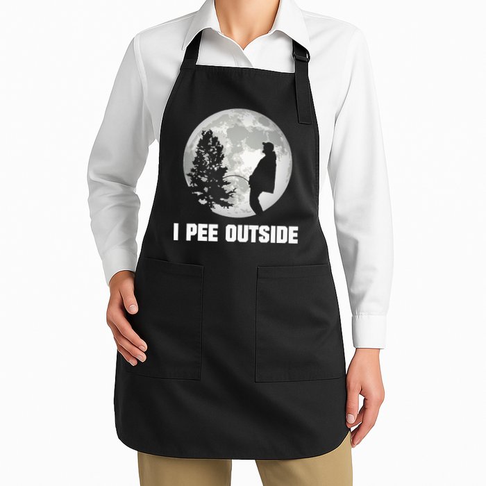 I Pee Outside I Love Peeing Outside Funny Camping Apron
