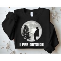 I Pee Outside I Love Peeing Outside Funny Camping Sweatshirt