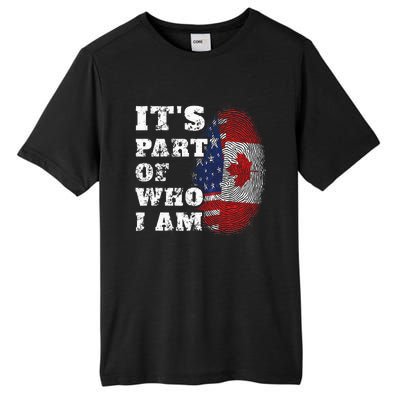 Its Part Of Who I Am American And Canadian Tall Fusion ChromaSoft Performance T-Shirt