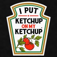 I Put On My K.E.T.C.H.U.P Tomato Diy Halloween Ladies PosiCharge Tri-Blend Wicking Tank