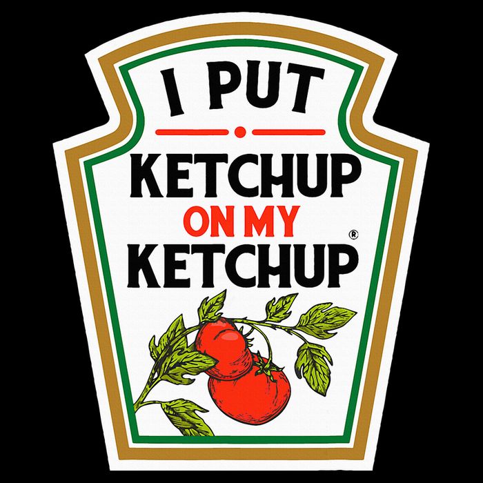 I Put On My K.E.T.C.H.U.P Tomato Diy Halloween Sweatshirt