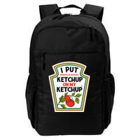 I Put On My K.E.T.C.H.U.P Tomato Diy Halloween Backpack