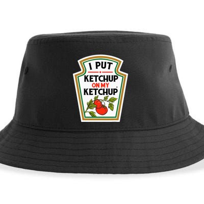I Put On My K.E.T.C.H.U.P Tomato Diy Halloween Sustainable Bucket Hat