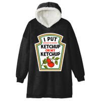 I Put On My K.E.T.C.H.U.P Tomato Diy Halloween Hooded Wearable Blanket