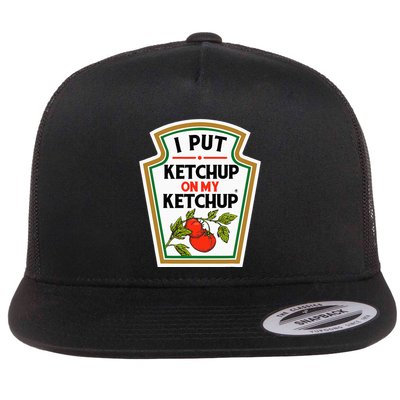 I Put On My K.E.T.C.H.U.P Tomato Diy Halloween Flatbill Hat