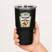 I Put On My K.E.T.C.H.U.P Tomato Diy Halloween Tumbler