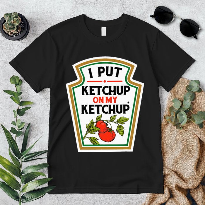 I Put On My K.E.T.C.H.U.P Tomato Diy Halloween Premium T-Shirt