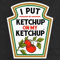 I Put On My K.E.T.C.H.U.P Tomato Diy Halloween 25L Jumbo Tote