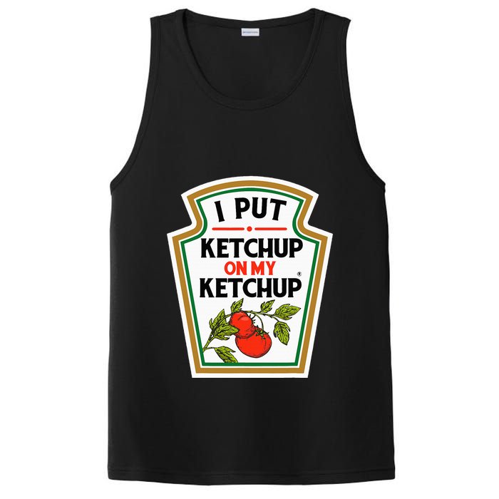 I Put On My K.E.T.C.H.U.P Tomato Diy Halloween PosiCharge Competitor Tank