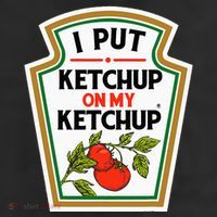 I Put On My K.E.T.C.H.U.P Tomato Diy Halloween Trucker Hat