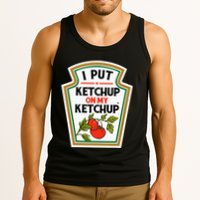 I Put On My K.E.T.C.H.U.P Tomato Diy Halloween Tank Top