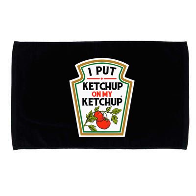 I Put On My K.E.T.C.H.U.P Tomato Diy Halloween Microfiber Hand Towel