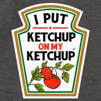 I Put On My K.E.T.C.H.U.P Tomato Diy Halloween Vector Backpack