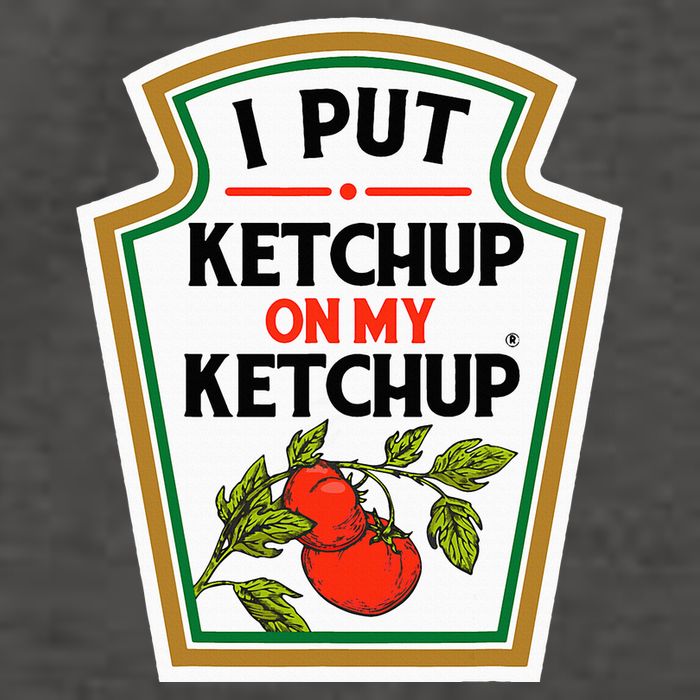 I Put On My K.E.T.C.H.U.P Tomato Diy Halloween Vector Backpack