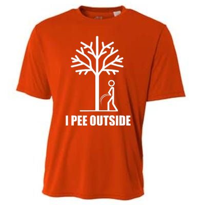 I Pee Outside Cooling Performance Crew T-Shirt