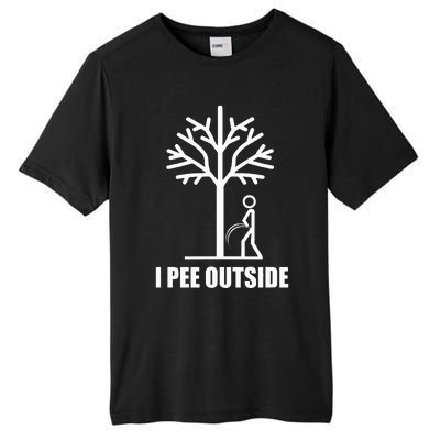 I Pee Outside Tall Fusion ChromaSoft Performance T-Shirt