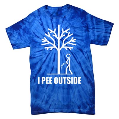 I Pee Outside Tie-Dye T-Shirt