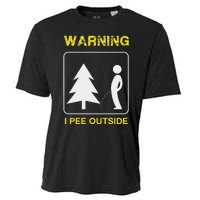 I Pee Outside Camping Cooling Performance Crew T-Shirt