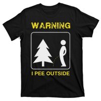 I Pee Outside Camping T-Shirt